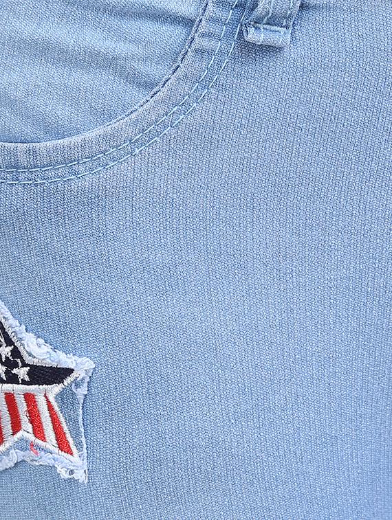light blue distressed denim jeans - 15144545 - Zoom Image - 4