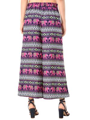 set of 2 printed flared palazzo - 15145055 - Standard Image - 4