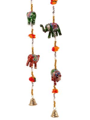Rajasthani Elephant Door Hanging Home Decor- Set of 2 - 15149664 - Standard Image - 4