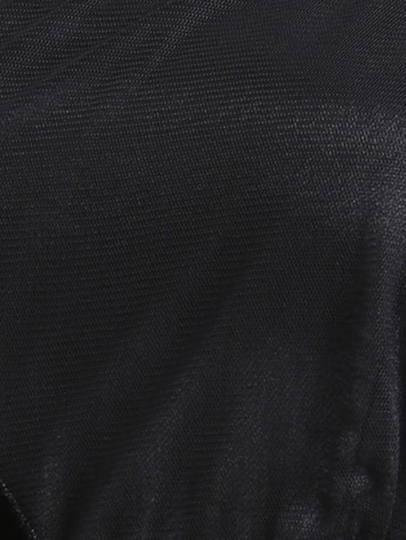 black solid gown dress - 15159182 - Zoom Image - 4