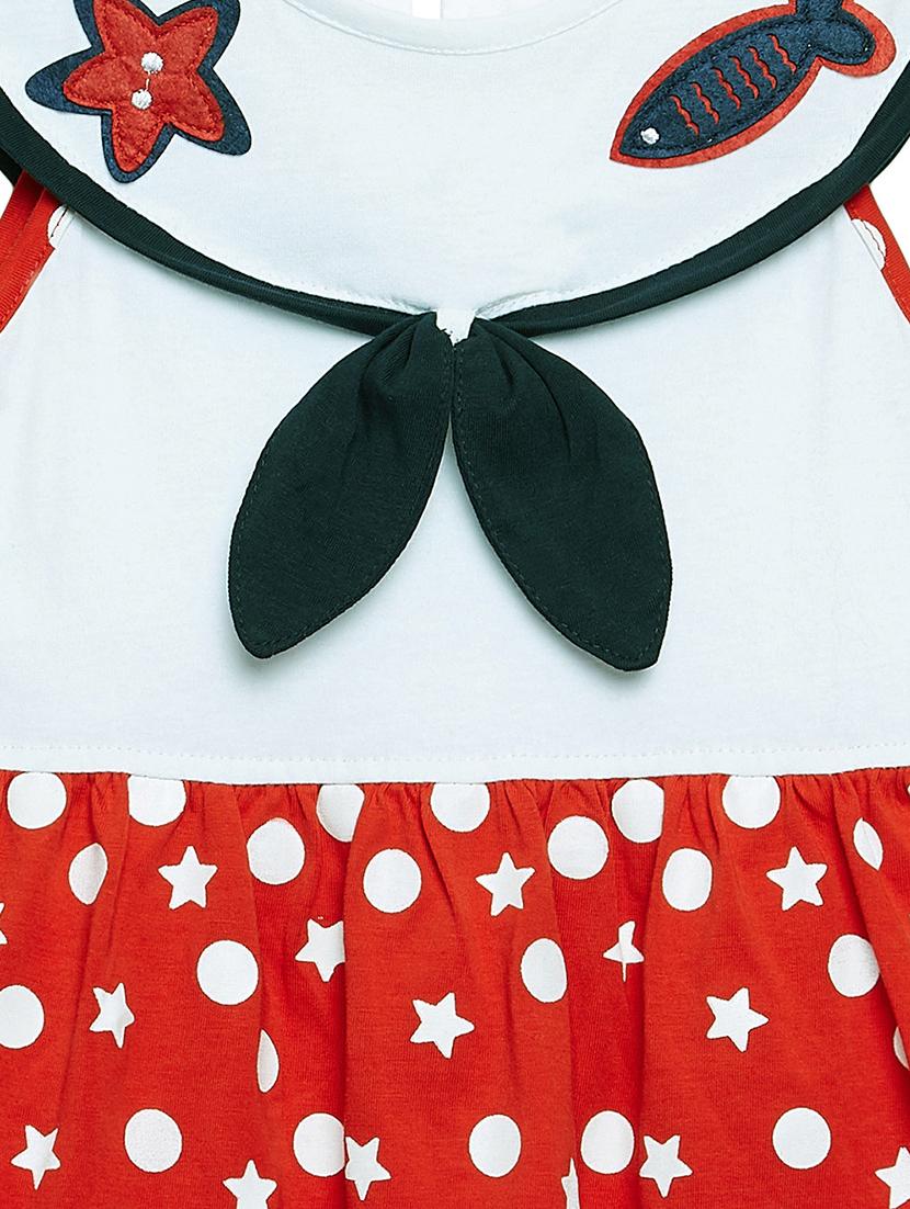 multi colored cotton frock - 15160321 - Zoom Image - 4