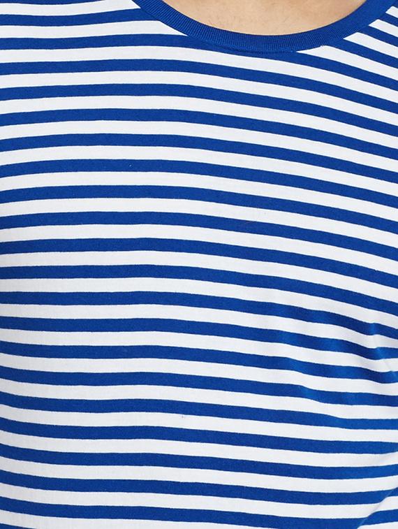 blue cotton t-shirt - 15160688 - Zoom Image - 4