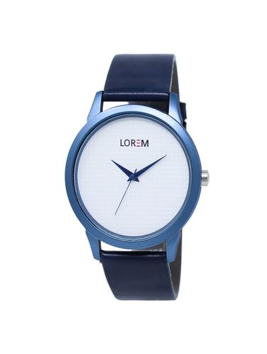 Lorem white dial analog watch - 15165353 - Very Small Image - 1