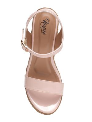 pink ankle strap wedge - 15168164 - Standard Image - 4