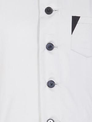 grey cotton nehru jacket - 15168672 - Standard Image - 4