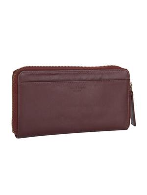maroon leather wallet - 15169212 - Standard Image - 4