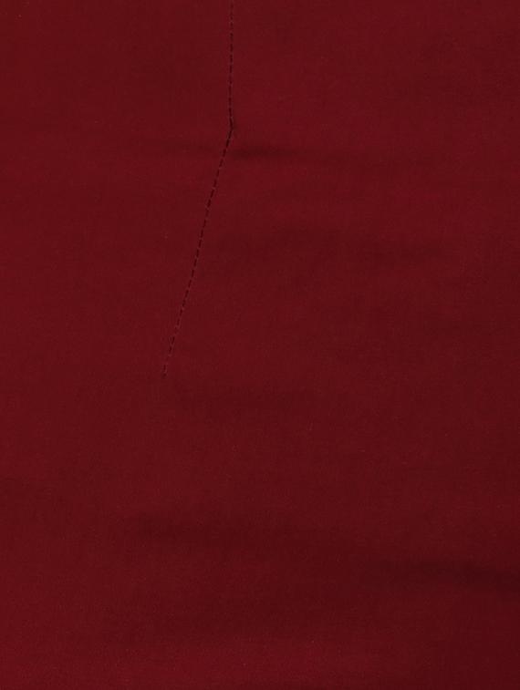 maroon cotton pencil skirt - 15169846 - Zoom Image - 4