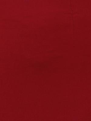 red cotton pencil skirt - 15169850 - Standard Image - 4