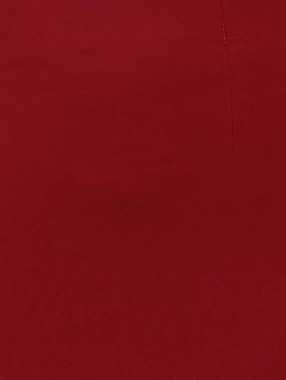 red cotton pencil skirt - 15169850 - Zoom Image - 4