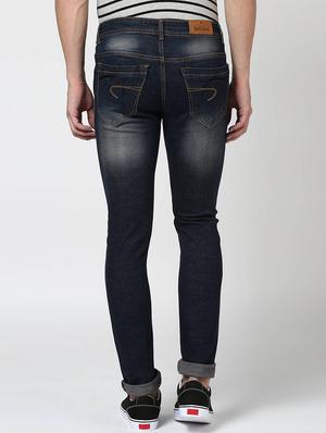 blue denim washed jeans - 15175244 - Standard Image - 4