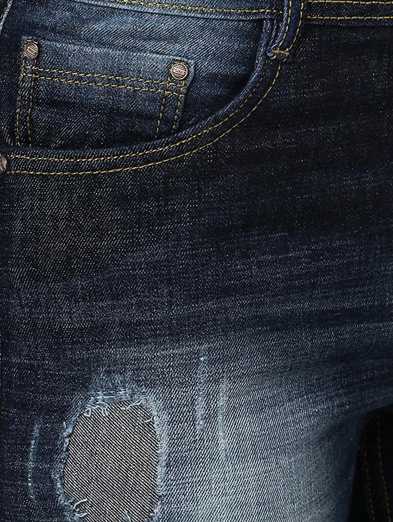 blue denim ripped jeans - 15175246 - Zoom Image - 4