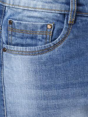 blue denim washed jeans - 15175249 - Standard Image - 4
