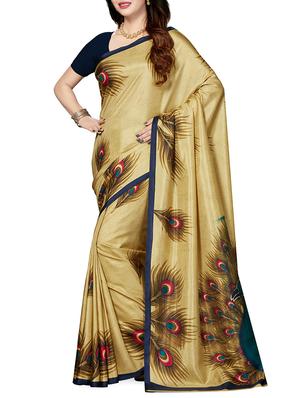 set of 2 multicolor silk blend printed saree combo with blouse - 15176503 - Standard Image - 4