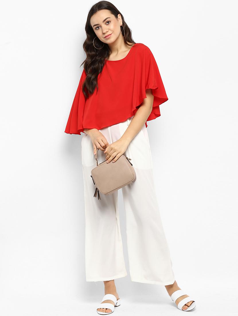 red solid layered top - 15177093 - Zoom Image - 4