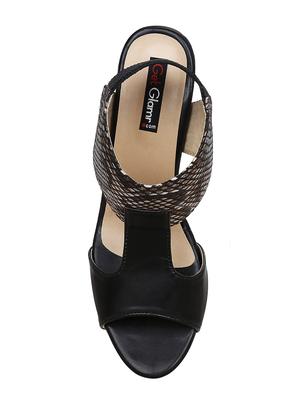 black back strap sandal - 15177314 - Standard Image - 4