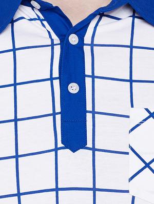 white cotton pocket t-shirt - 15178461 - Standard Image - 4