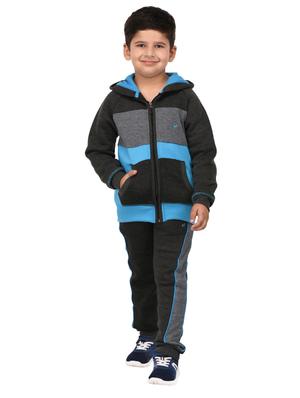 grey fleece track suit - 15185602 - Standard Image - 4