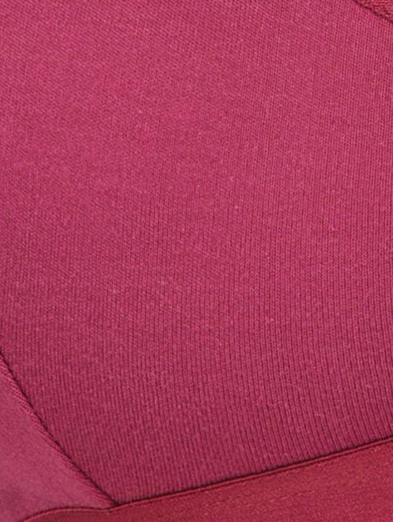 Purple solid hosery sports bra - 15186607 - Zoom Image - 4