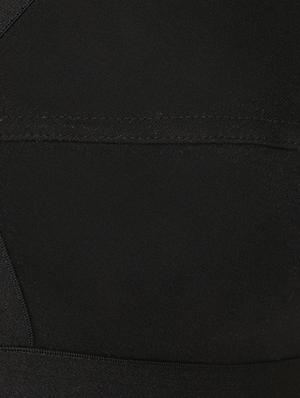 black solid hosery bra - 15186609 - Standard Image - 4