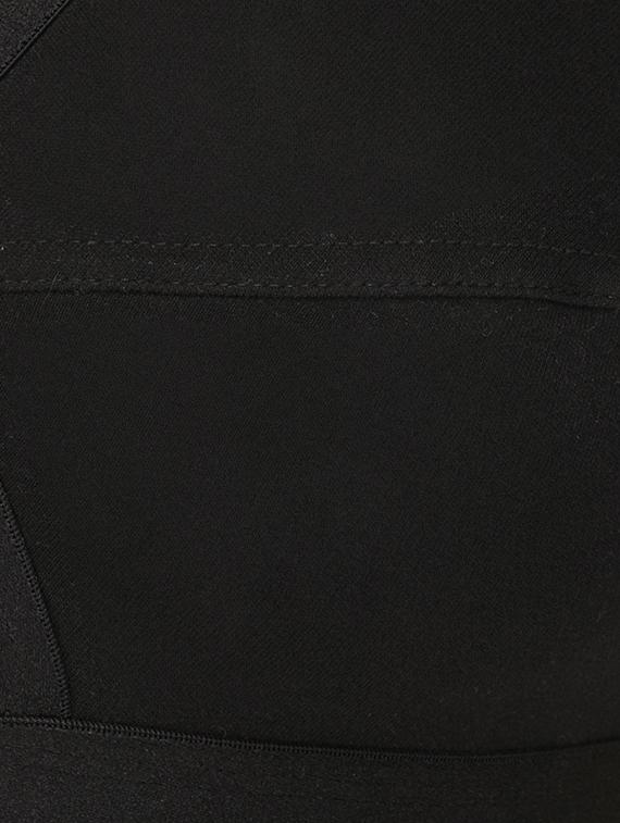 black solid hosery bra - 15186609 - Zoom Image - 4