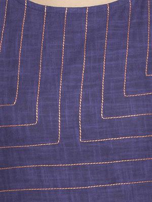 flared embroidered kurta - 15187005 - Standard Image - 4