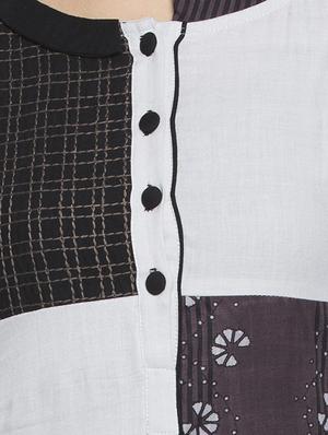 white rayon straight kurta - 15187041 - Standard Image - 4