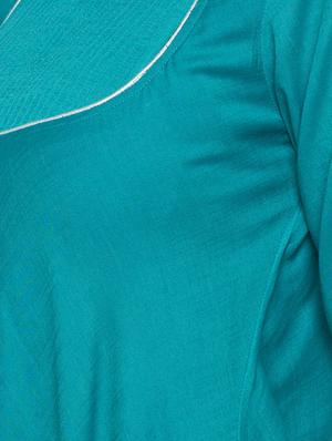 Sapphire asymmetric kurta - 15187103 - Standard Image - 4
