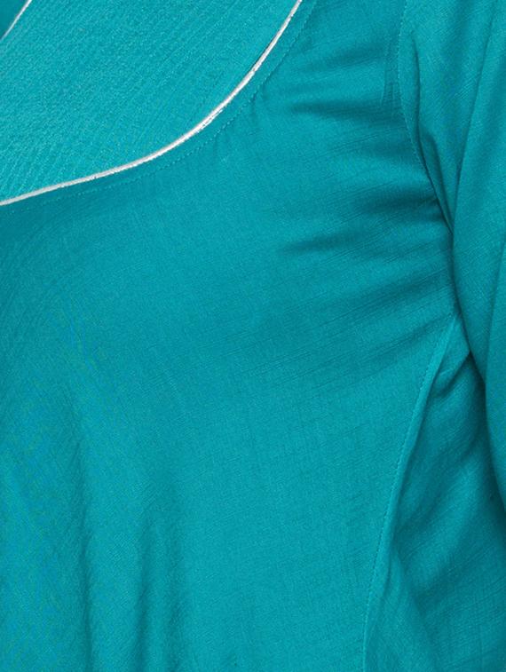 Sapphire asymmetric kurta - 15187103 - Zoom Image - 4