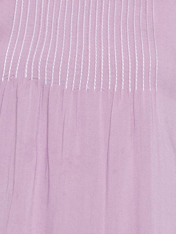 a-line pintucks kurta - 15187216 - Zoom Image - 4
