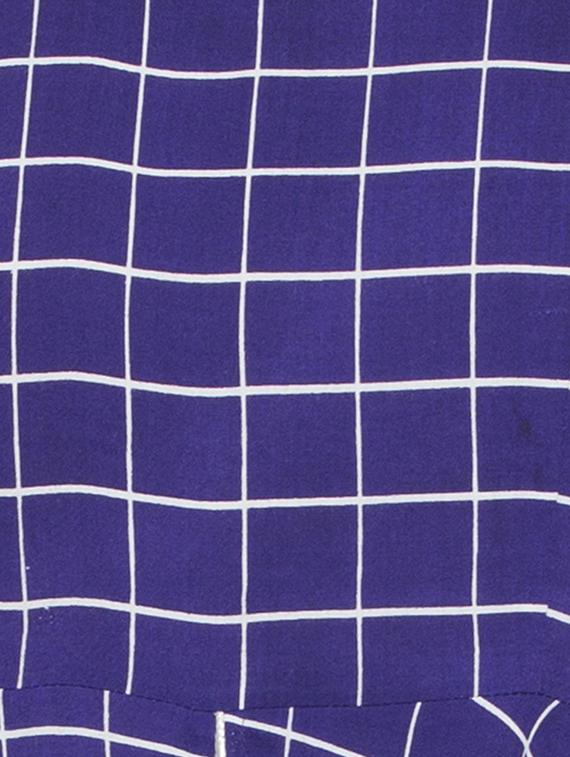 Layered checkered kurta - 15187219 - Zoom Image - 4