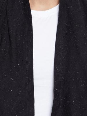 black cotton shrug - 15188600 - Standard Image - 4