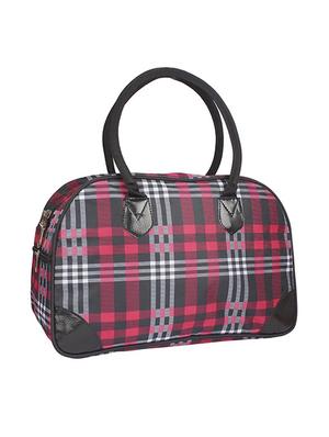 pink cotton polyester blend regular handbag - 15189921 - Standard Image - 4