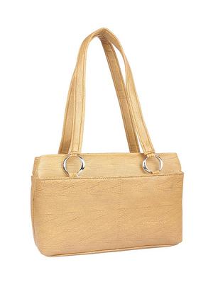 beige leatherette (pu) regular handbag - 15189933 - Standard Image - 4