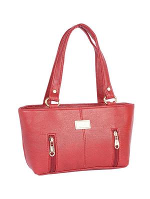 pink leatherette (pu) regular handbag - 15190011 - Standard Image - 4