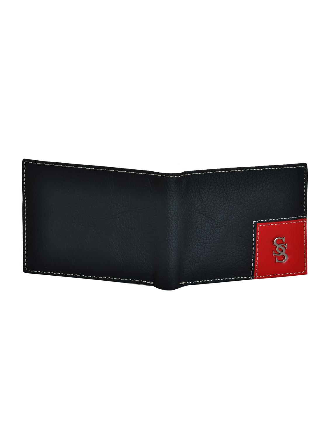 black leatherette wallet - 15190997 - Zoom Image - 4