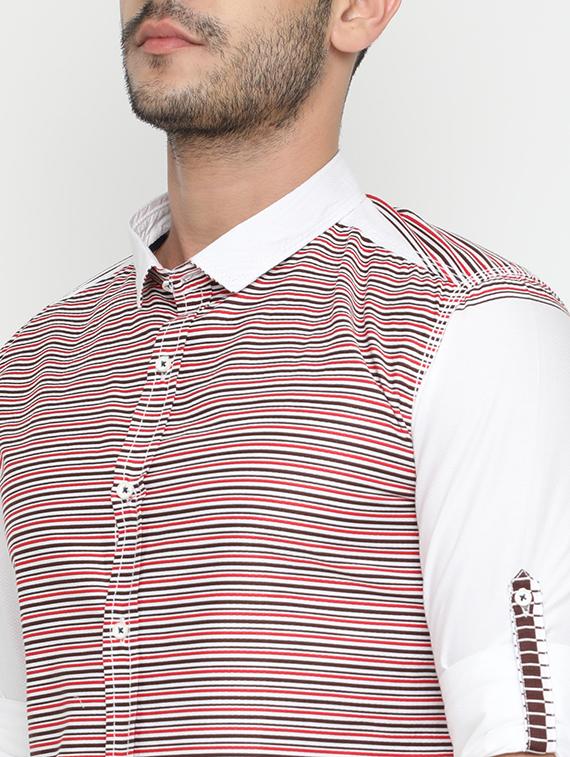 multi colored cotton casual shirt - 15195848 - Zoom Image - 4