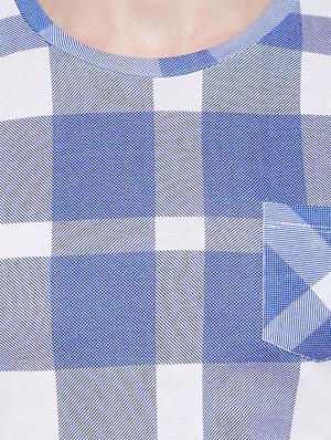 blue cotton pocket t-shirt - 15200568 - Standard Image - 4