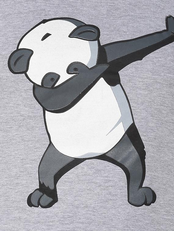 Graphic print round neck tee - 15200587 - Zoom Image - 4
