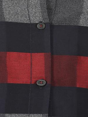 roll-up sleeves checkered shirt - 15200620 - Standard Image - 4