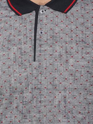 grey cotton blend pocket t-shirt - 15204947 - Standard Image - 4