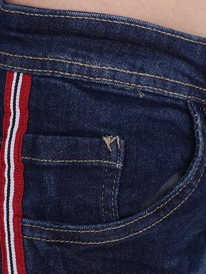 blue denim shorts - 15205582 - Standard Image - 7