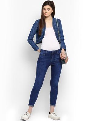 blue denim shrug - 15206411 - Standard Image - 4