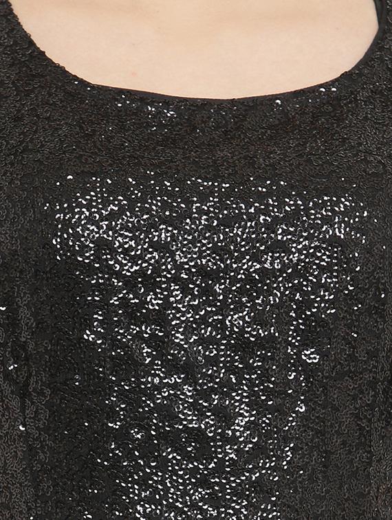 A-line sequin dress - 15206962 - Zoom Image - 4