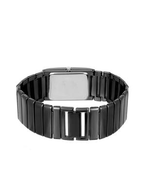 jaycreation black metal men's analog watch - 15211386 - Standard Image - 4