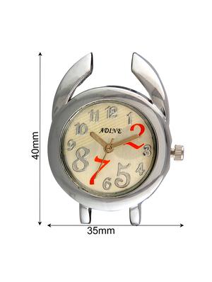 adine silver dial analog watch for women - 15211979 - Standard Image - 4