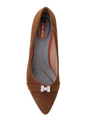 brown slip on pump - 15216249 - Standard Image - 4