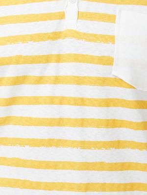 yellow cotton pocket t-shirt - 15222071 - Standard Image - 4