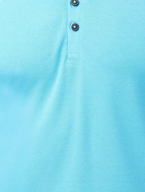 blue cotton t-shirt - 15222073 - Zoom Image - 4