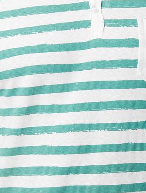 green cotton pocket t-shirt - 15222108 - Standard Image - 4