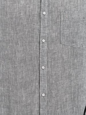 grey cotton casual shirt - 15222832 - Standard Image - 4
